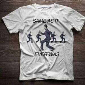 Same As It Ever Was Vintage 80s New Wave Music Fan Tee